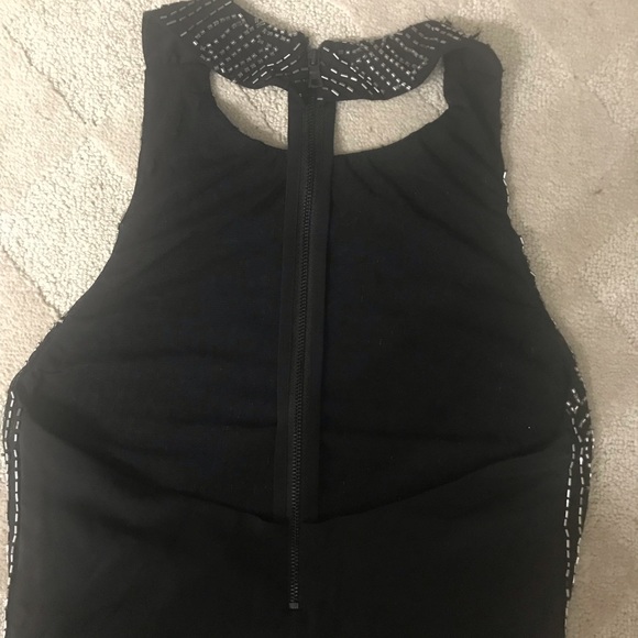NWT Alice+Olivia Sequin Open Back Tank Top size XS - Picture 2 of 7